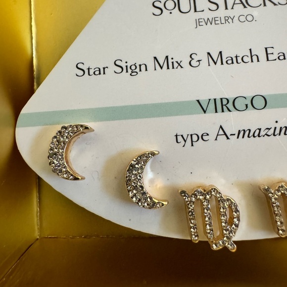 Soul Stacks Jewelry Co. Virgo earrings - Picture 4 of 8